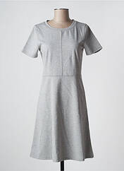 Robe mi-longue gris ICHI pour femme seconde vue