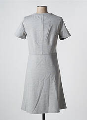 Robe mi-longue gris ICHI pour femme seconde vue