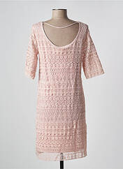 Robe mi-longue rose VILA pour femme seconde vue