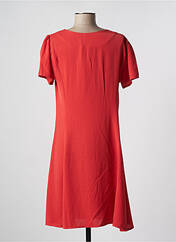 Robe mi-longue rouge ICHI pour femme seconde vue