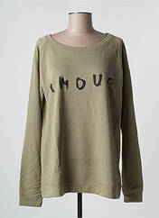Sweat-shirt vert AN FAMILLE pour femme seconde vue