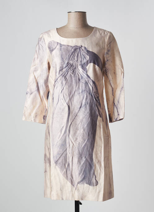 Robe courte beige NICE THINGS pour femme