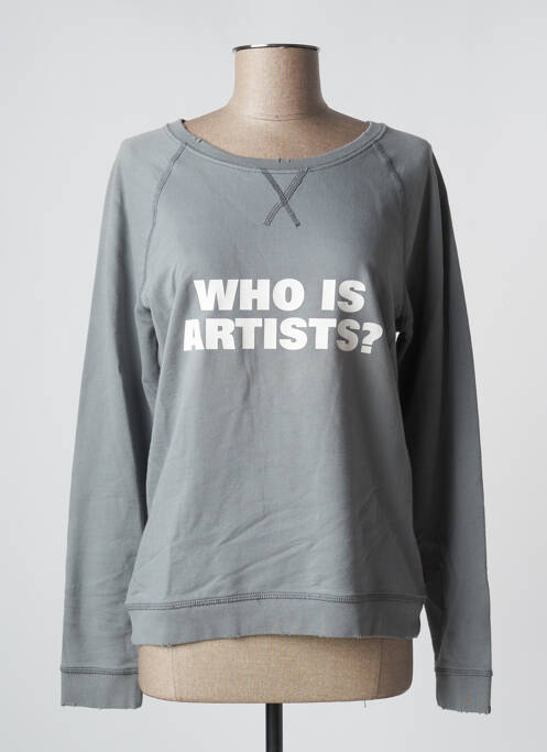 Sweat-shirt gris ARTISTS pour femme