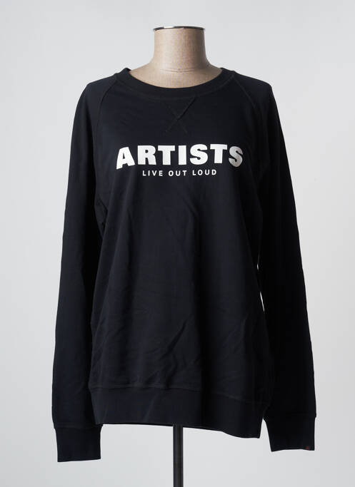 Sweat-shirt noir ARTISTS pour femme