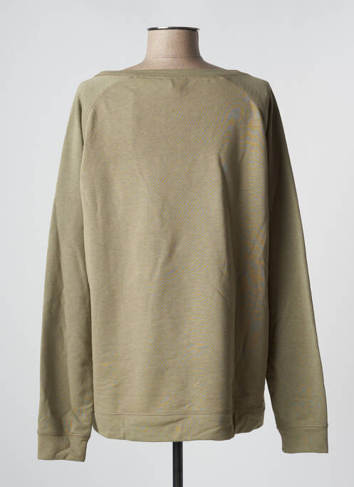 Sweat-shirt vert AN FAMILLE pour femme