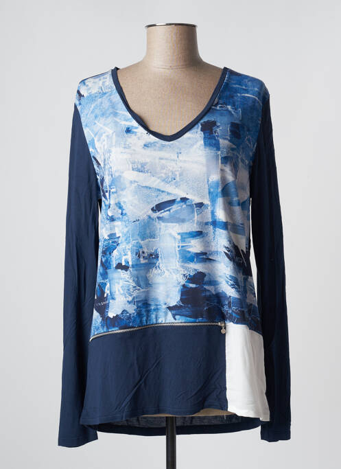 T-shirt bleu SALSA pour femme