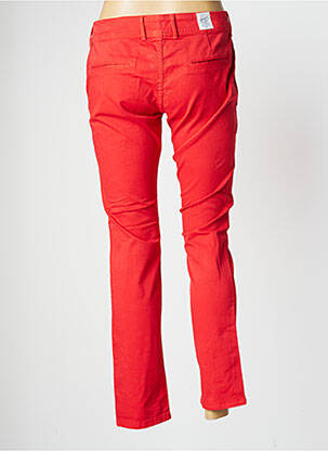Pantalon 7/8 stretch taille basse rouge DN.SIXTY SEVEN femme