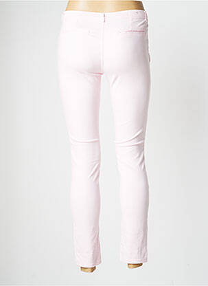 Pantalon 7/8 stretch taille normale rose SCHOOL RAG femme