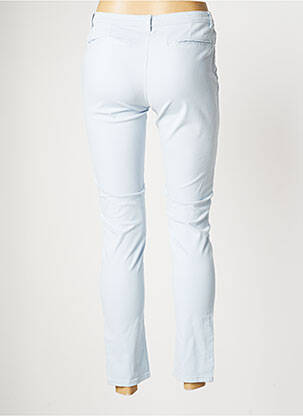 Pantalon 7/8 stretch taille normale bleu SCHOOL RAG femme