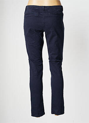 Pantalon 7/8 stretch taille normale bleu fonce SCHOOL RAG femme