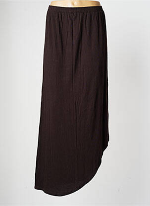 Jupe longue marron LEON & HARPER pour femme
