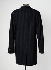 Manteau long noir RWD pour homme seconde vue