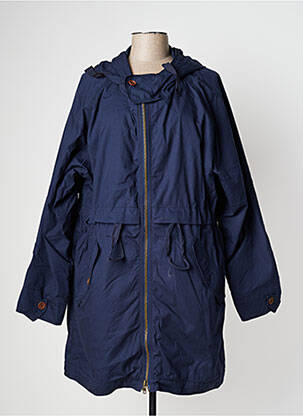 Parka bleu ICHI pour femme