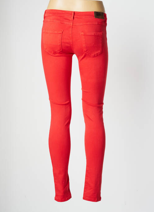 Jeans skinny rouge DONOVAN pour femme