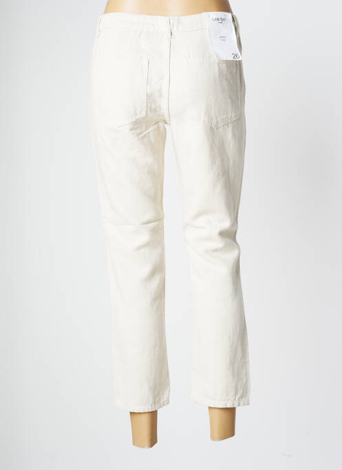 Pantalon 7/8 beige LABDIP pour femme