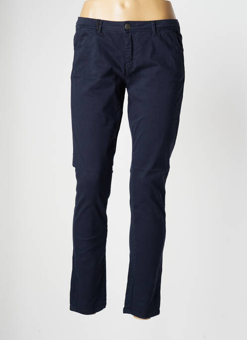 Pantalon 7/8 bleu fonce SCHOOL RAG pour femme