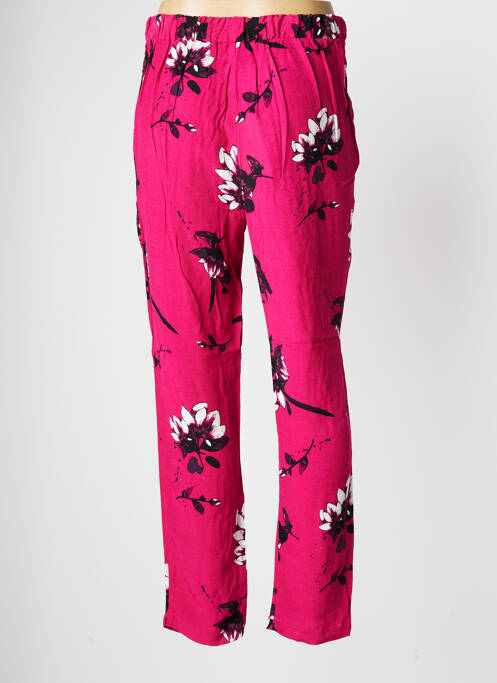 Pantalon droit rose VILA pour femme