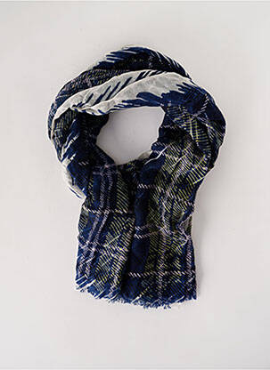 Foulard bleu MII pour femme