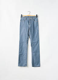 Jeans coupe slim poches taille haute bleu SCHOOL RAG femme