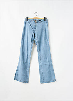 Jeans bootcut taille haute taille haute bleu SCHOOL RAG femme