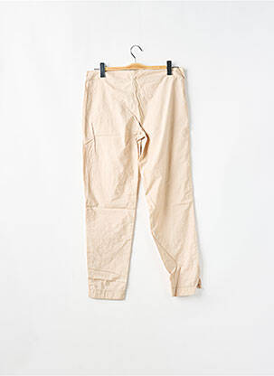 Pantalon 7/8 tissage popeline taille normale beige SCHOOL RAG femme