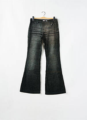 Pantalon flare stretch taille haute gris TEDDY SMITH femme