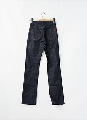 Jeans coupe droite taille haute taille haute bleu TEDDY SMITH femme