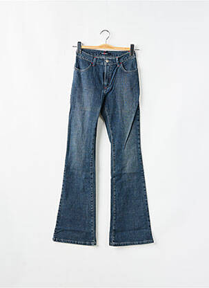Jeans bootcut taille haute taille haute bleu TEDDY SMITH femme