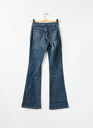 Jeans bootcut taille haute taille haute bleu TEDDY SMITH femme