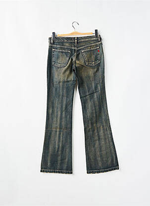 Jeans bootcut stretch taille basse bleu TEDDY SMITH femme