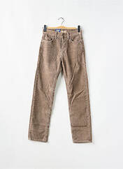 Pantalon slim marron TEDDY SMITH pour homme seconde vue