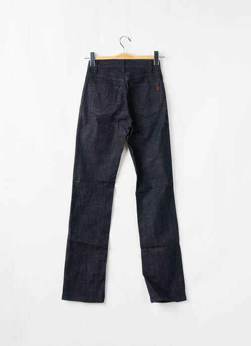 Jeans coupe droite bleu TEDDY SMITH femme