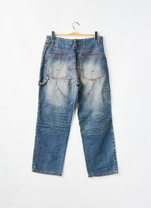 Jeans coupe droite bleu TWO ANGLE pour femme