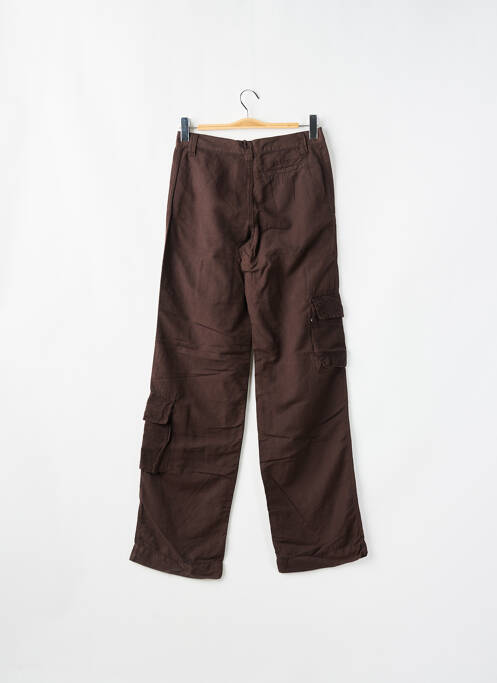 Pantalon cargo marron SCHOOL RAG pour femme