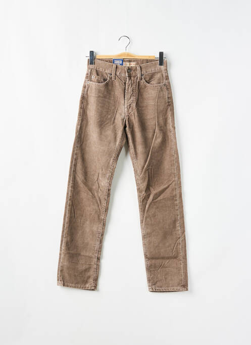 Pantalon slim marron TEDDY SMITH pour homme