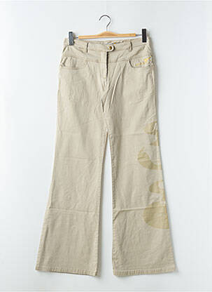 Pantalon flare taille normale taille normale vert KANA BEACH femme