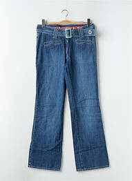 Jeans bootcut taille normale taille normale bleu KANA BEACH femme