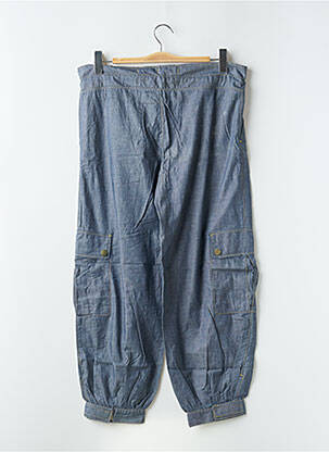 Pantalon cargo resserrée sur le bas taille normale bleu LA BRIGADA INTERNACIONAL femme