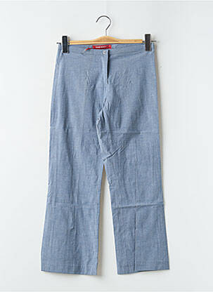Pantalon 7/8 taille haute taille haute bleu MISS SIXTY femme