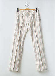 Pantalon slim taille basse taille basse beige MOGUL femme