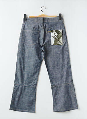 Jeans coupe droite taille haute taille haute bleu RWD femme