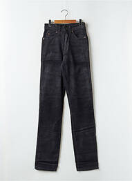 Pantalon slim stretch taille haute noir LEE femme