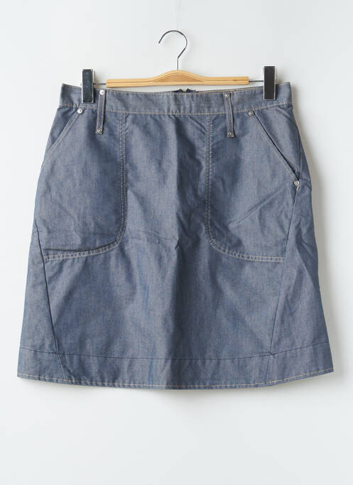 Jupe mi-longue coupe droite bleu LEVIS femme