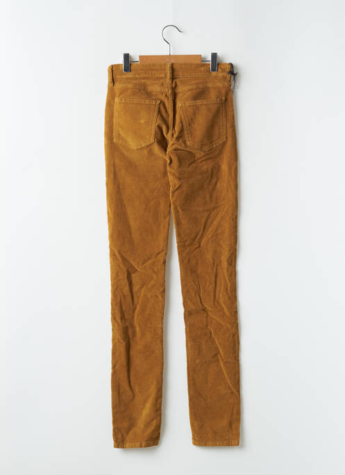 Pantalon slim jaune FIVE PM pour femme