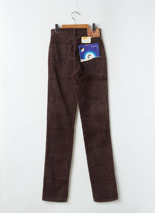 Pantalon slim marron CIMARRON pour femme