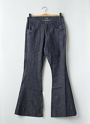 Pantalon flare taille normale taille normale bleu BE YOU K femme