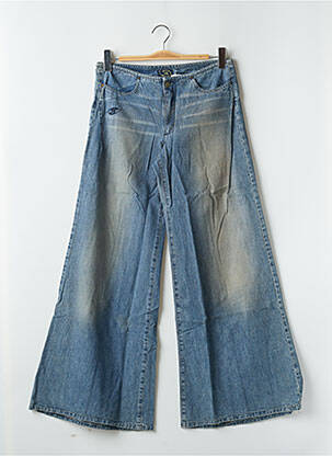 Jeans coupe large stretch taille normale bleu BE YOU K femme