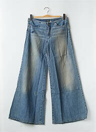 Jeans coupe large stretch taille normale bleu BE YOU K femme