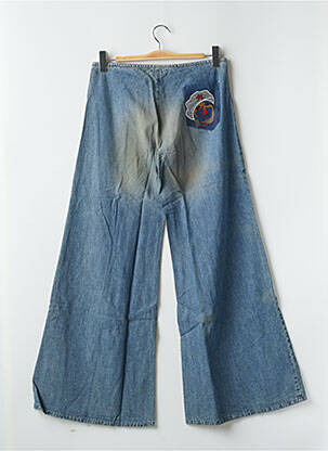 Jeans coupe large stretch taille normale bleu BE YOU K femme