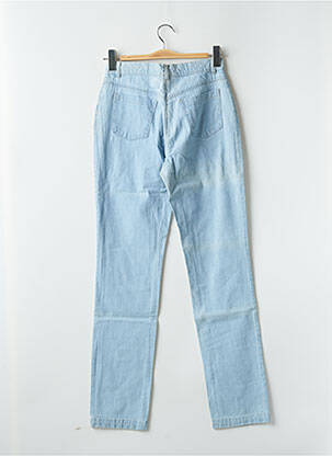 Jeans coupe slim tissage brut taille normale bleu CASAGRANDE femme